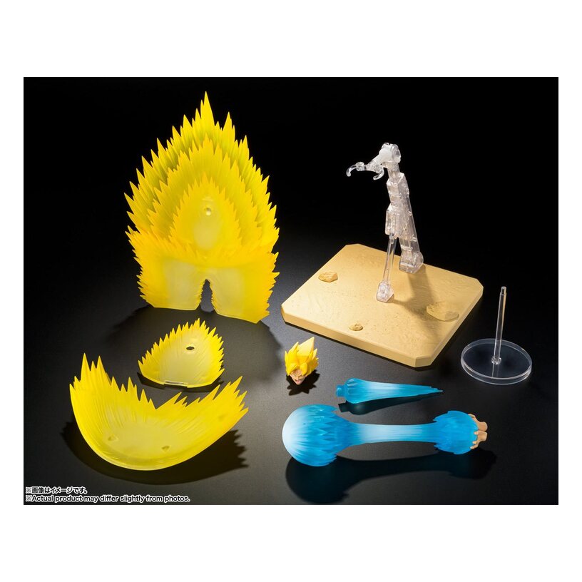 Dragon Ball Z Goku Effect Parts Set Teleport Kamehameha S.H.Figuarts