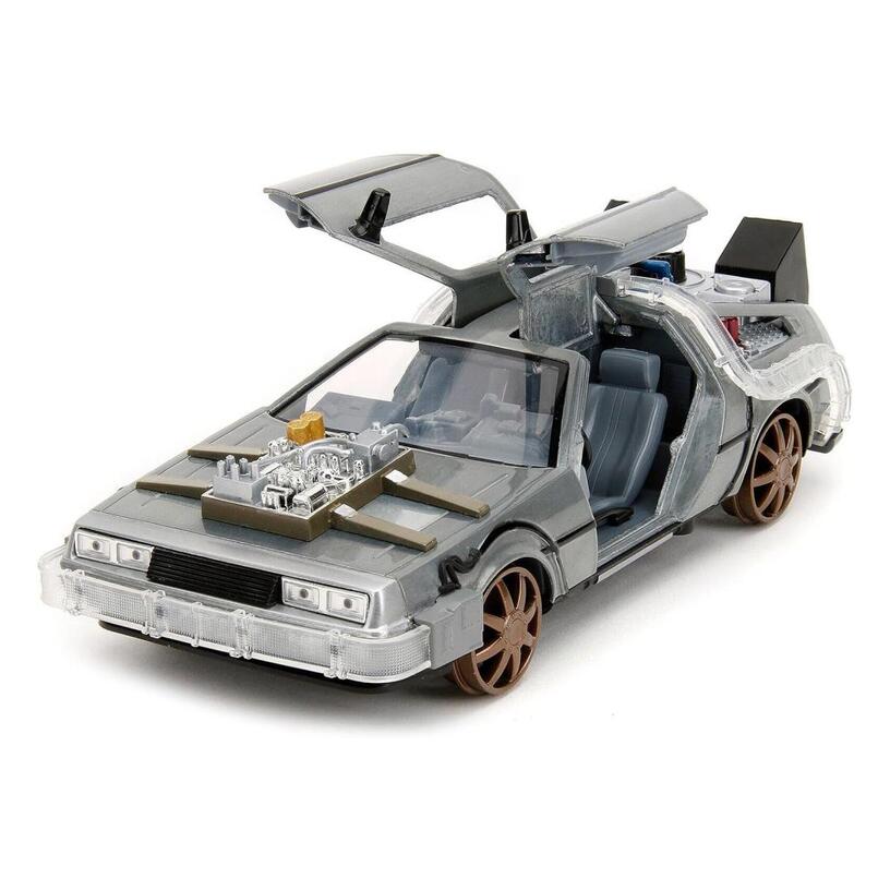 Back To The Future Part Iii Delorean Time Machine (Rail Ver.) 1/24 Scale