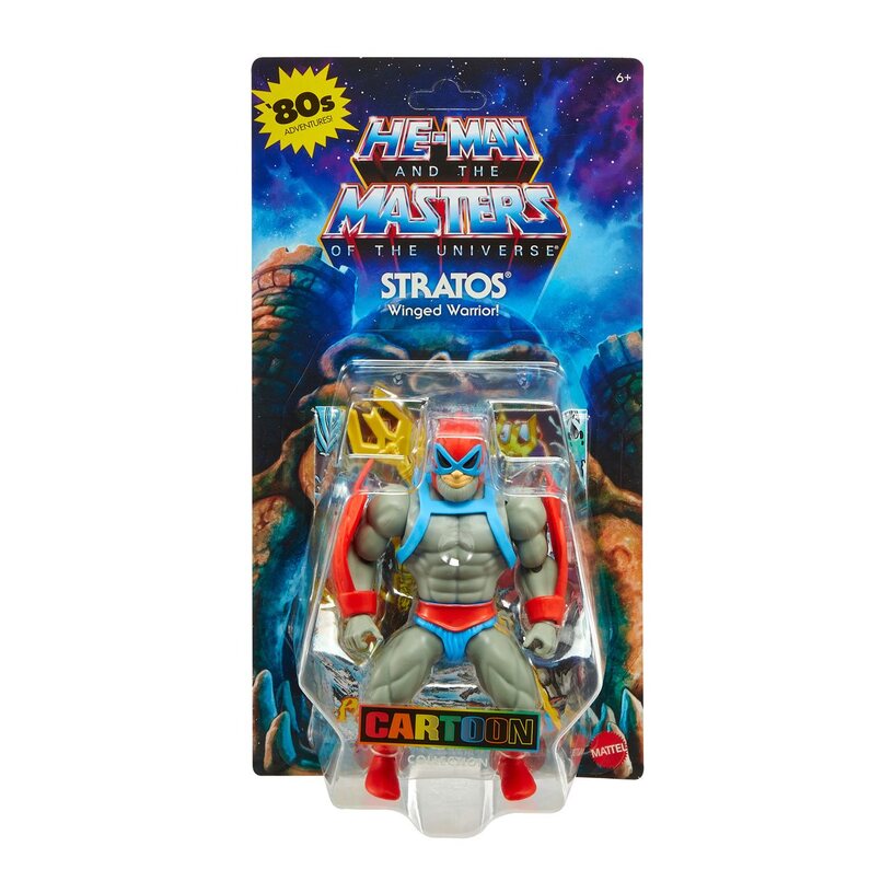 MOTU Masters of the Universe Cartoon Filmation Origins Stratos Wave 18 Figure