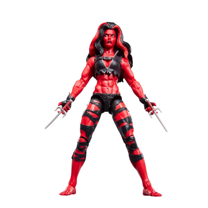 Marvel Legends Series Red She-Hulk 6-Inch Action Figure