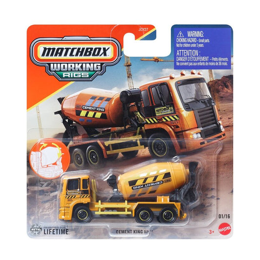 Cement King Hd - Matchbox Real Working Rigs Jcy27-979C