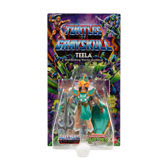 MOTU X TMNT Origins Teela Turtles of Grayskull Wave 3 Figure