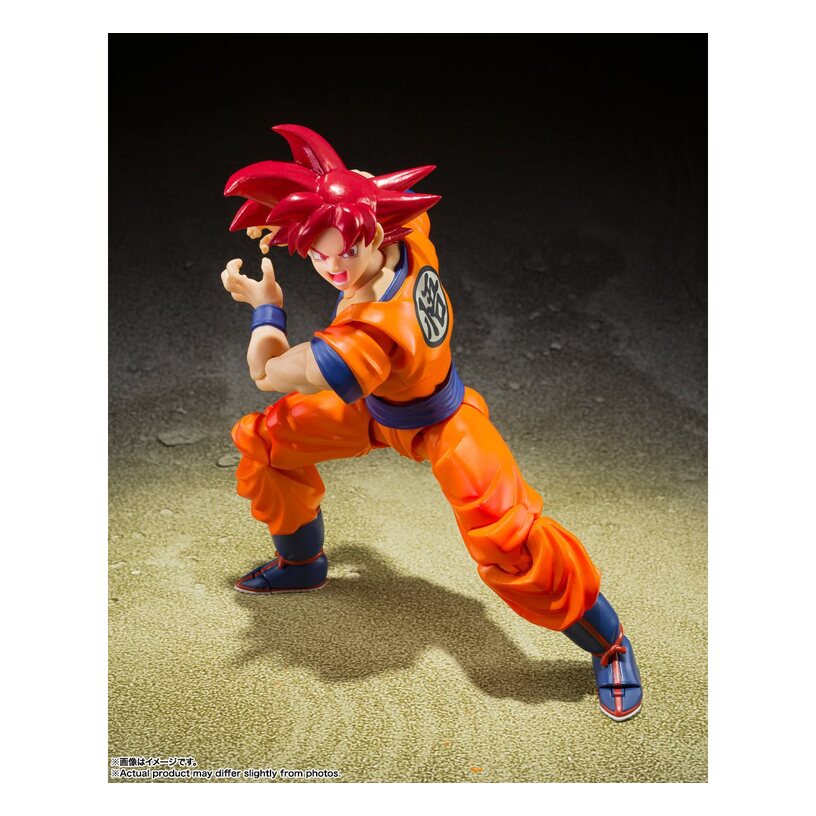 Dragon Ball Super Super Saiyan God Goku light of Rigeous Hearts S.h.figuarts