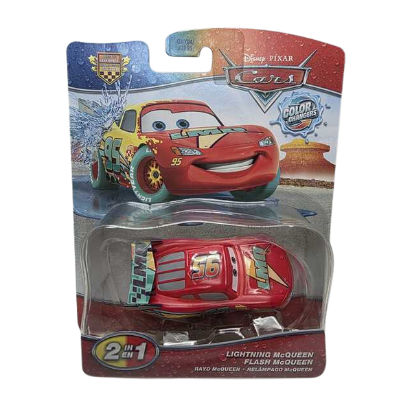 Lightning Mcqueen Disney Cars Color Changer Race To Celebrate