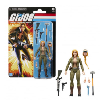 G.I. Joe Classified Series Retro Cardback Courtney Cover Girl Krieger