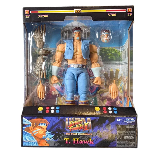 T. Hawk Deluxe - Ultra Street Fighter II 1:12 Figure - Jada Toys