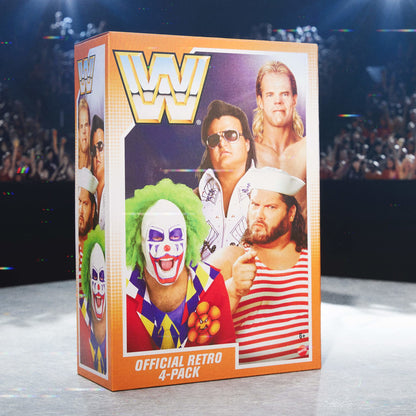 Wwe Retro Action Figure 4 Pack Doink Lex Tugboat Greg