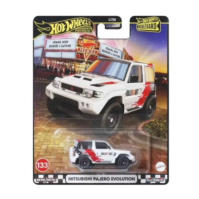 Hot Wheels Mitsubishi Pajero Evolution Boulevard 133