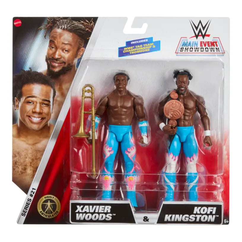 Kofi Kingston & Xavier Woods - Wwe Basic Championship Showdown Series 21