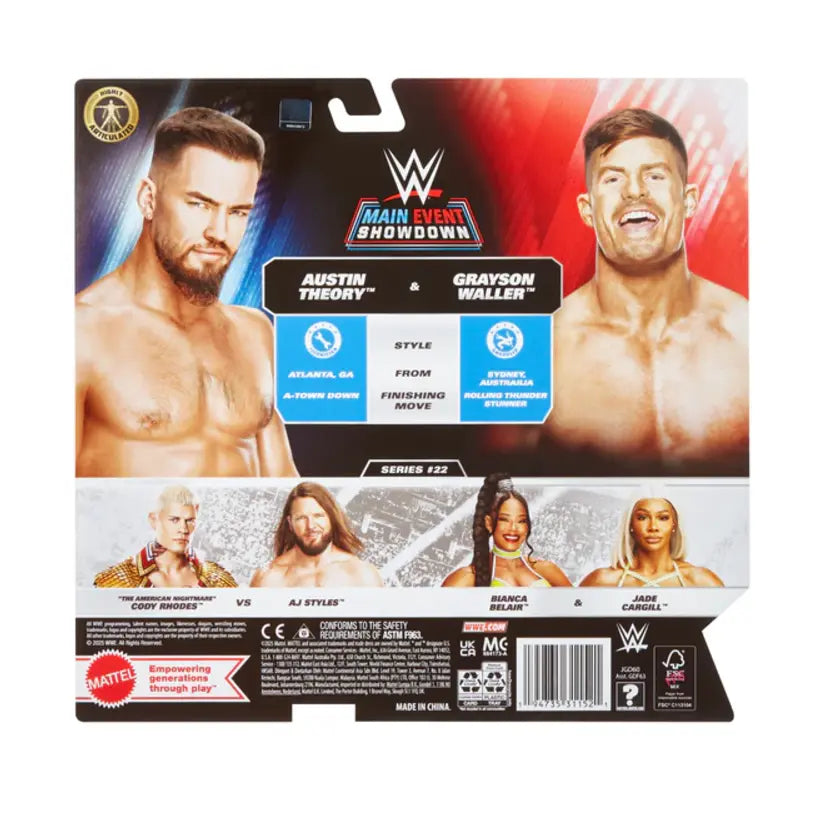 Austin Theory & Grayson Waller - Wwe Basic Championship Showdown Series 22