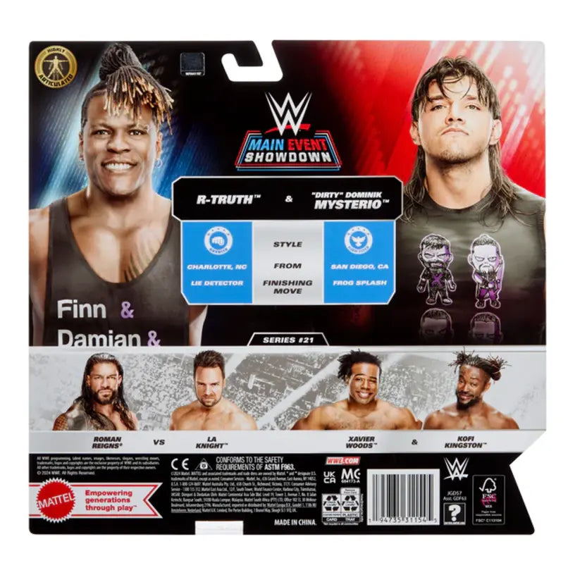 R-Truth & Dominik Mysterio - Wwe Basic Championship Showdown Series 21