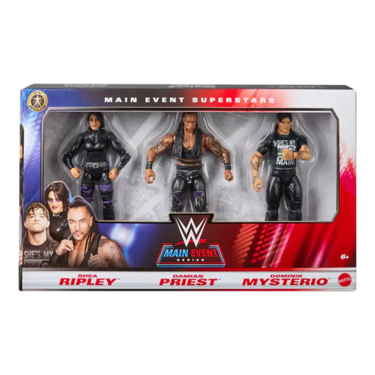 Wwe Basic Superstars 3-Pack: Rhea Ripley, Damian Priest & Dominik Mysterio