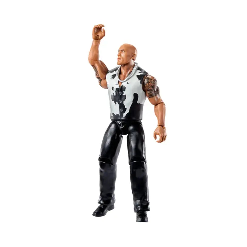 The Rock - Wwe Mattel Basic Series 156 Imperfect Cart