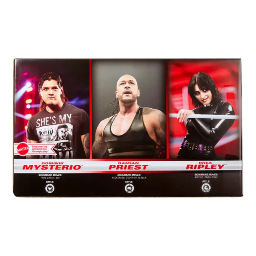 Wwe Basic Superstars 3-Pack: Rhea Ripley, Damian Priest & Dominik Mysterio