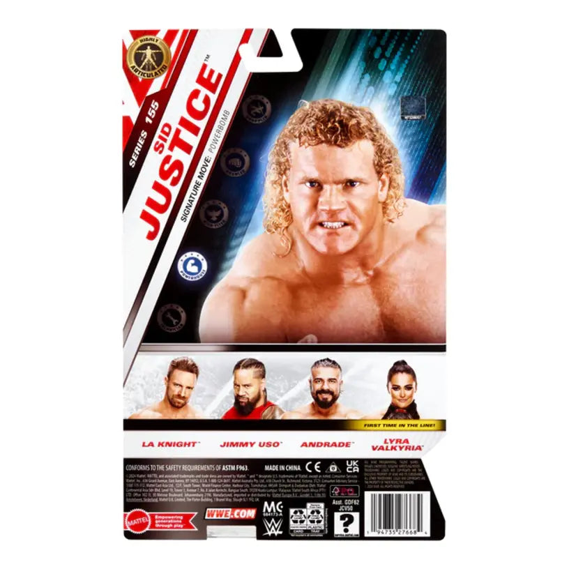 Sid Justice - Wwe Basic Series 155