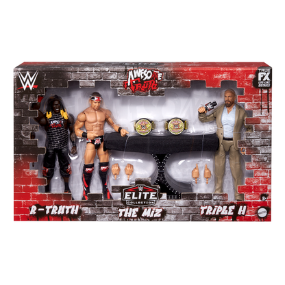 Awesome Truth 3-Pack: R-Truth, The Mix & Triple H - Wwe Elite