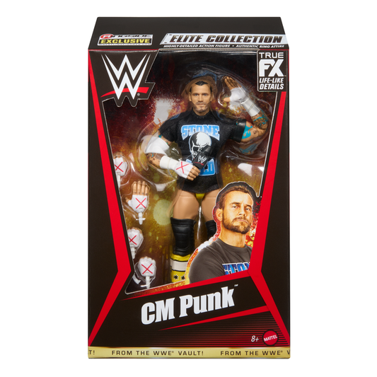 Cm Punk Pipe Bomb - Wwe Elite Vault Exclisive