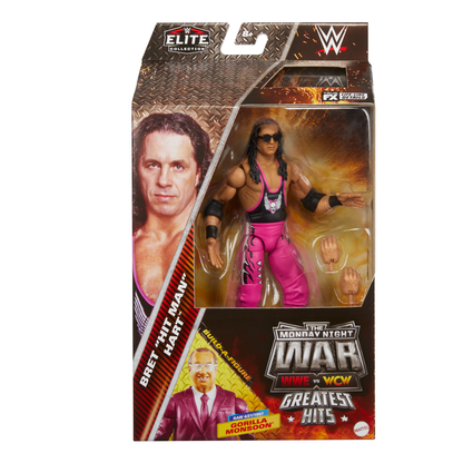 Bret The Hitman Hart - Wwe Elite Monday Night Wars Greatest Hits Series 2