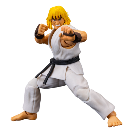 Ultra Street Fighter Ii Ken White  6-Inch Scale Action Figure