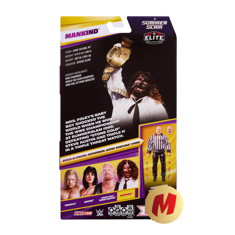 Mankind - 2026 Wwe Elite Collection Summerslam Series 7