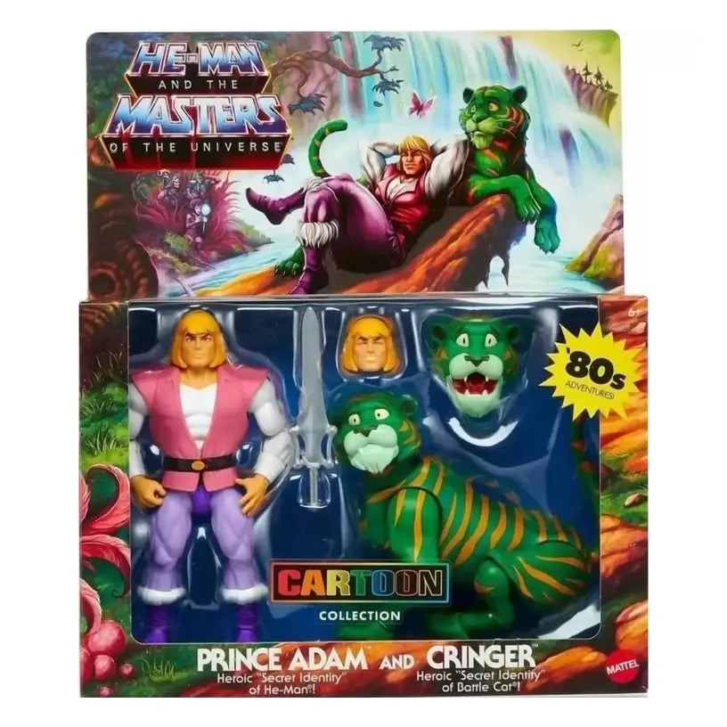 Prince Adam & Cringer Motu Origins Masterverse of the Universe Figure