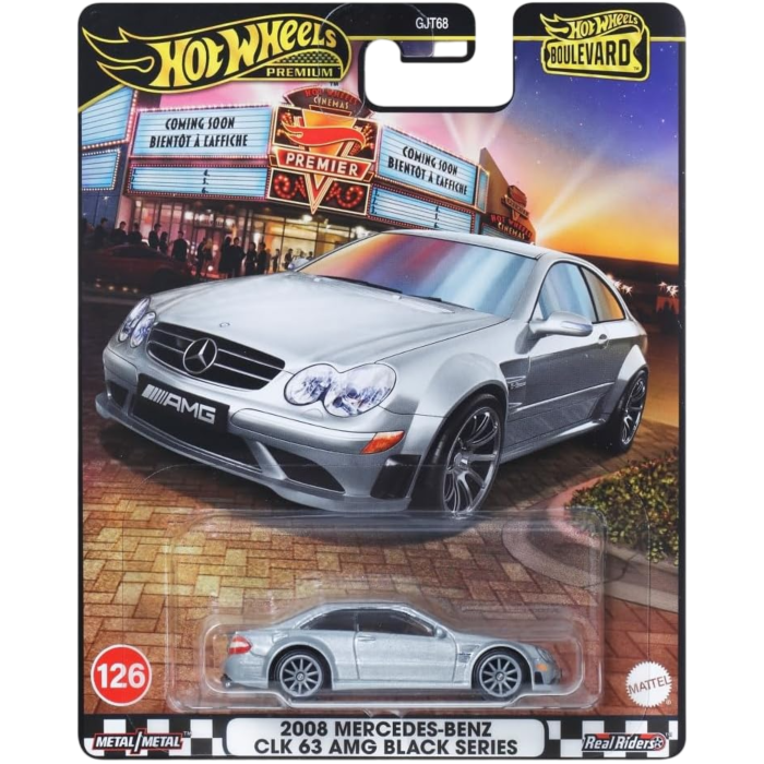 2008 Mercedes Benz 126 Hot Wheels Boulevard Gjt68-958C