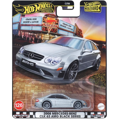 2008 Mercedes Benz 126 Hot Wheels Boulevard Gjt68-958C