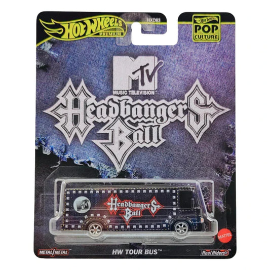 Headbangers Ball Hw Tour Bus Hot Wheels Premium Pop Culture