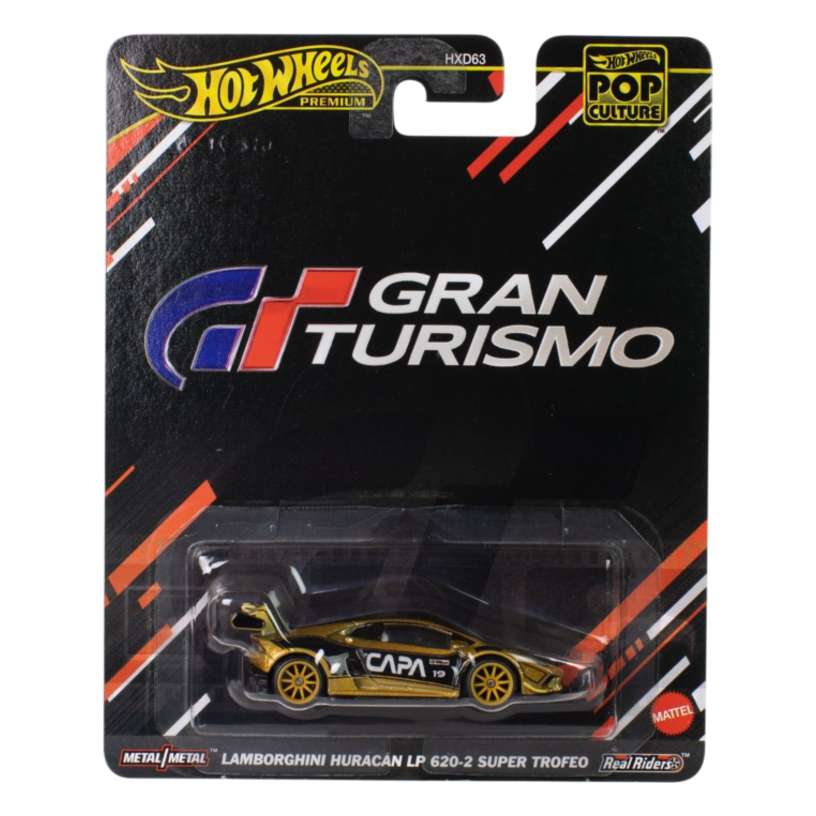 Hot Wheels Gran Turismo Lamborghini Hurcan Lp 620-2 Super Trofeo