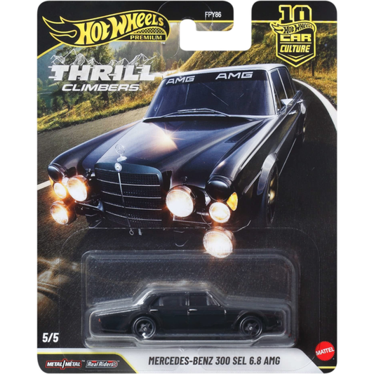 Hot Wheels Mercedes Benz 300 Sel 6.8 Amg Car Culture Fpy86-961Q