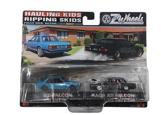 Hauling Kids & Ripping Skids Ford Xd Falcon (Fsd) Twin Pack