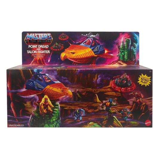 Masters Of The Universe Origins Point Dread And Talon Fighter Playset