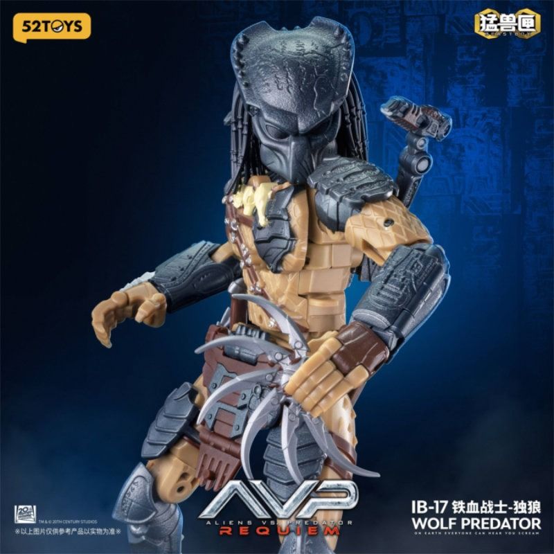 Predator Wolf Infinity Beastbox Action Figure
