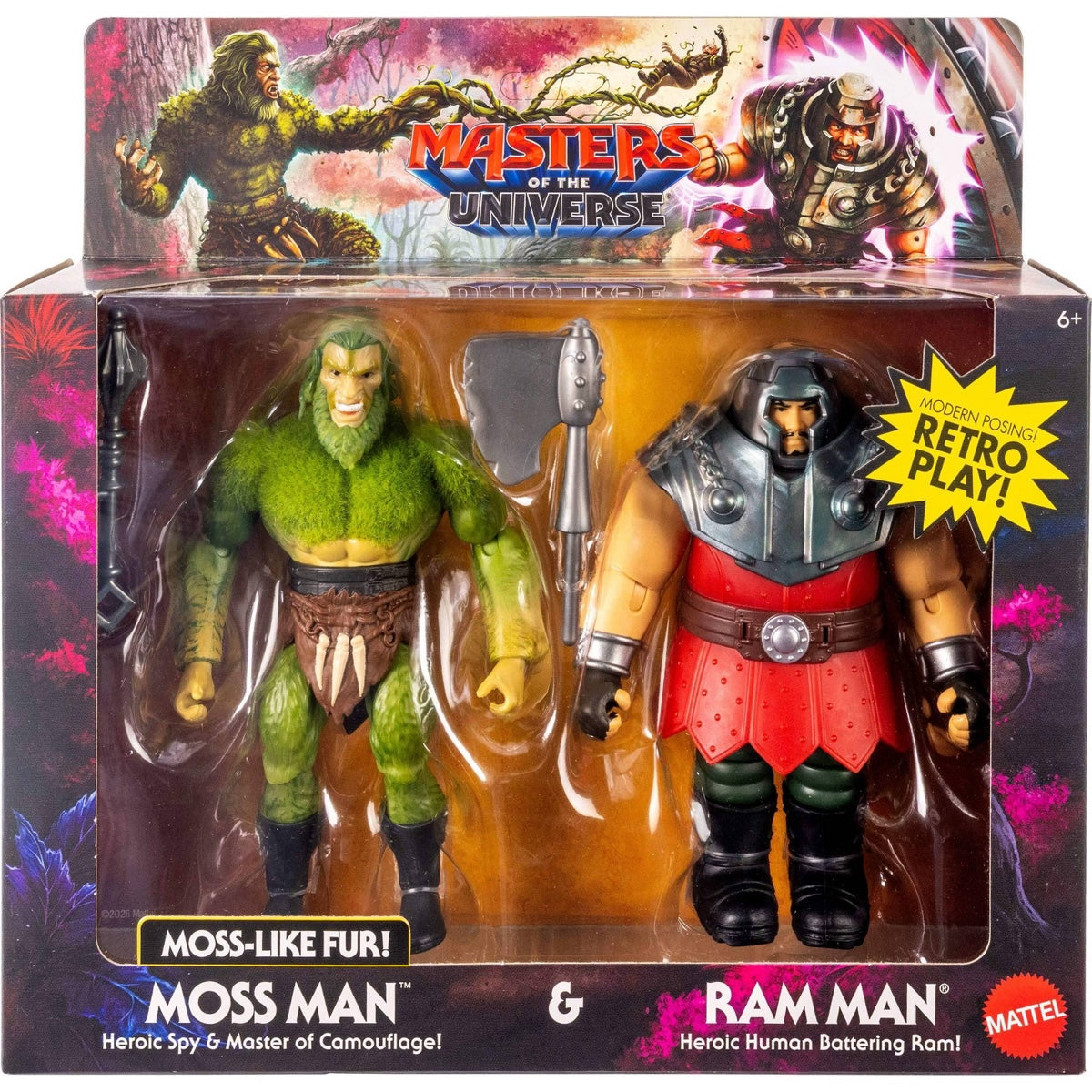 Ram Man & Moss Man Motu Origins 2026 Movie Action Figure 2-Pack