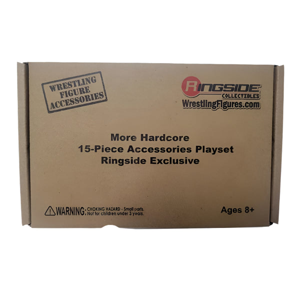 More Hardcore 15-Piece Accessory Playset - Ringside Exclusive