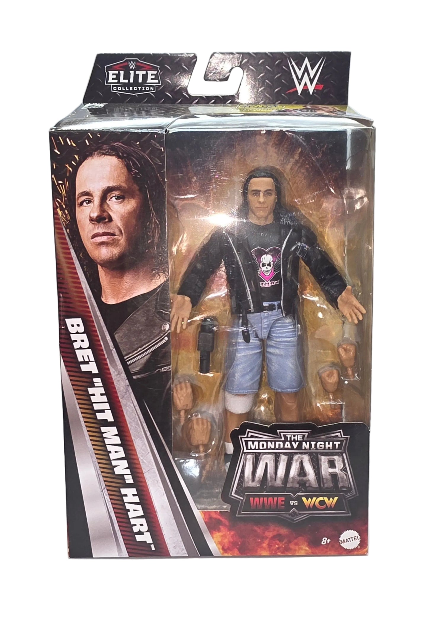 Bret The Hitman Hart - Wwe Elite Monday Night War Series 12