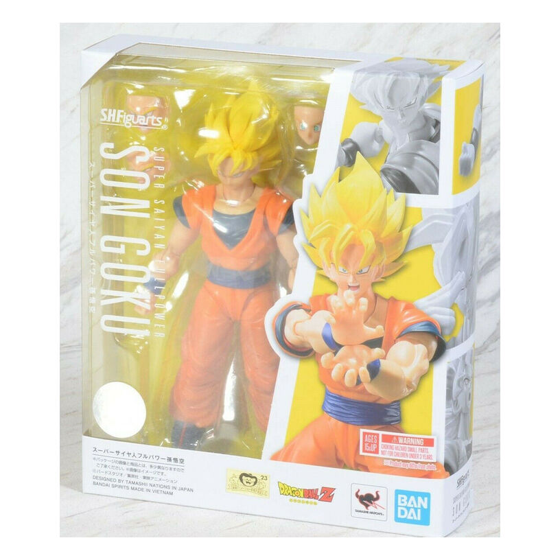 Dragon Ball Z Super Saiyan Full Power Son Goku S.H.Figuarts Action Figure