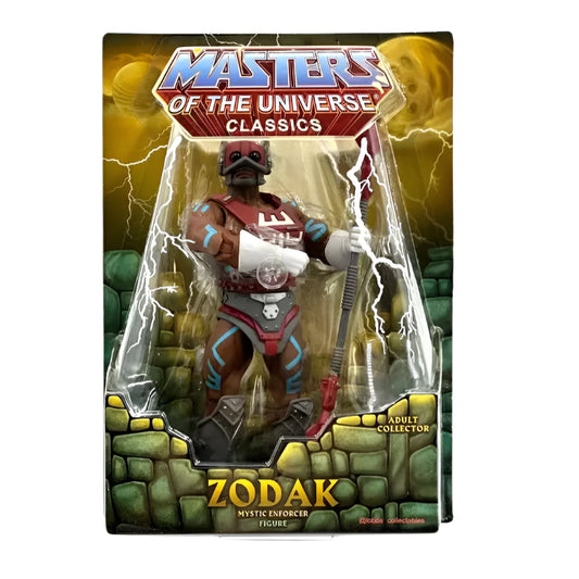 Masters of the Universe Classics Zodak figure in packaging