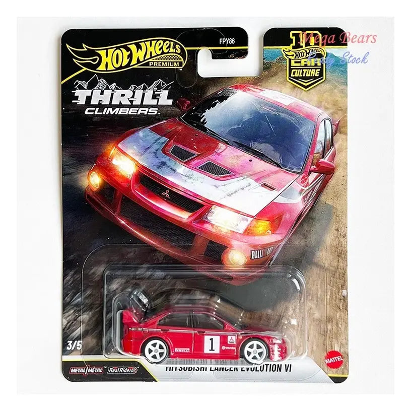 Hot Wheels Mitsubishi Lancer Evolution Vi Car Culture Fpy86-961Q