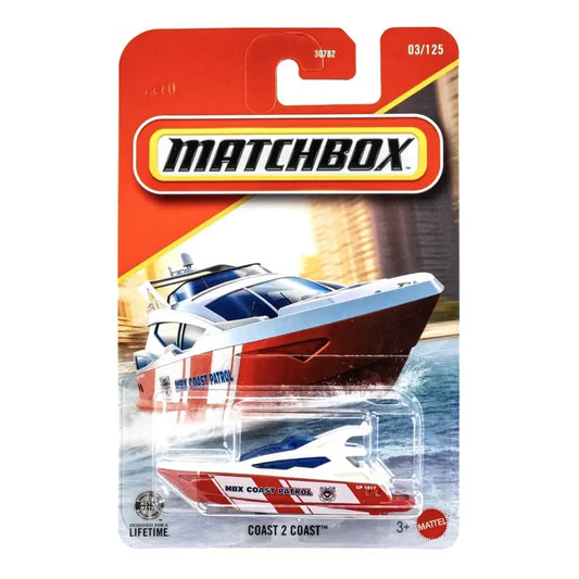 Matchbox Coast 2 Coast Boat 03/125