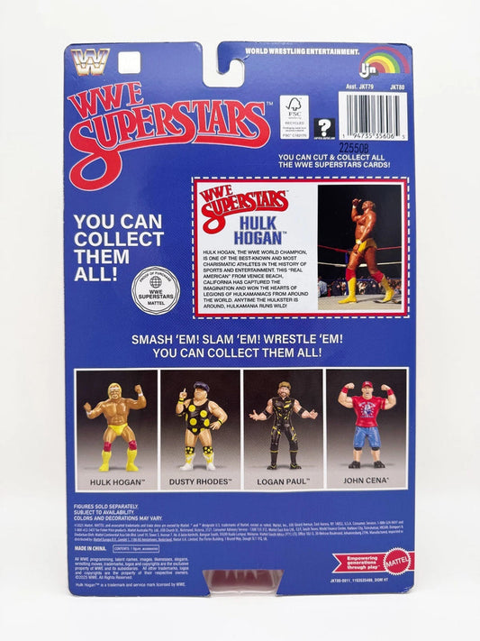 Hulk Hogan Chase - Wwe Ljn Wwe Superstars Basic Series 1