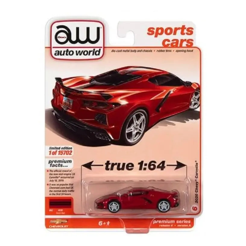 2020 Chevy Corvette - Auto World (Red ) 1:64 Diecast