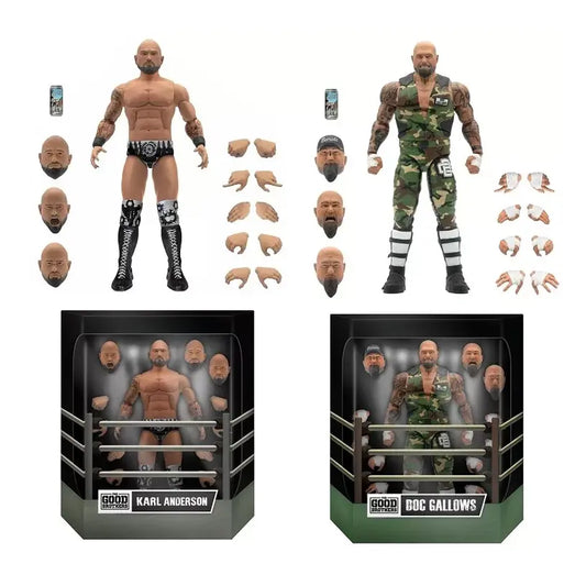 Good Brothers Gallows & Anderson Super7 ULTIMATES Figures AEW