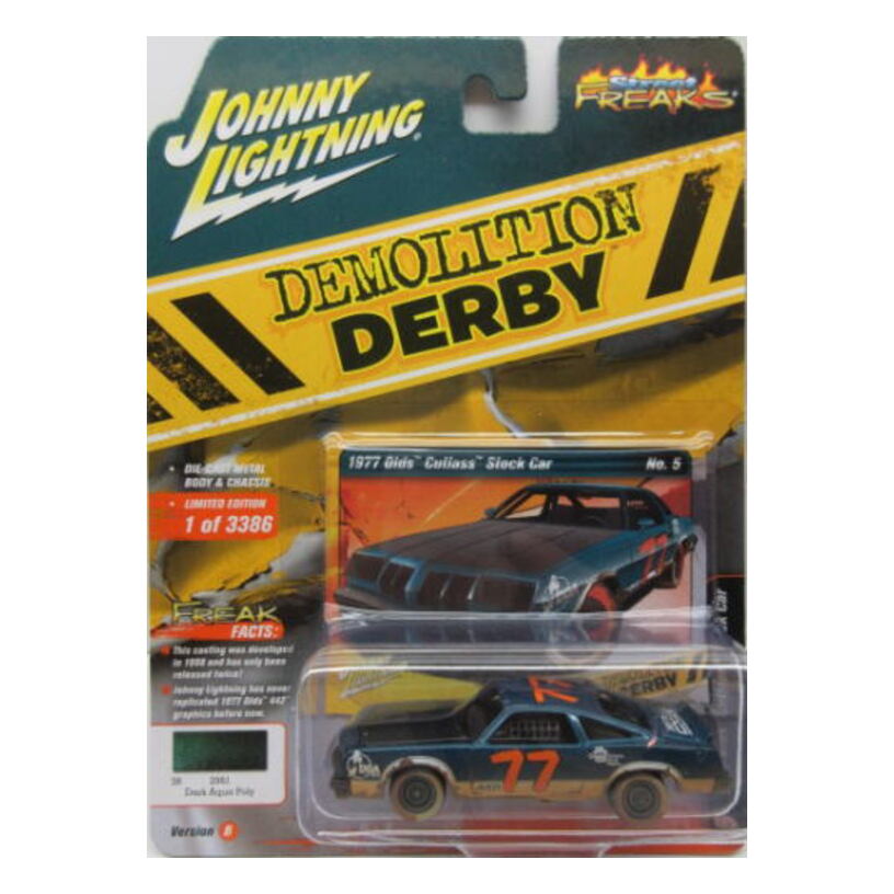 Johnny Lightning 1977 Olds Cutlass Stock Car 1 Of 3386