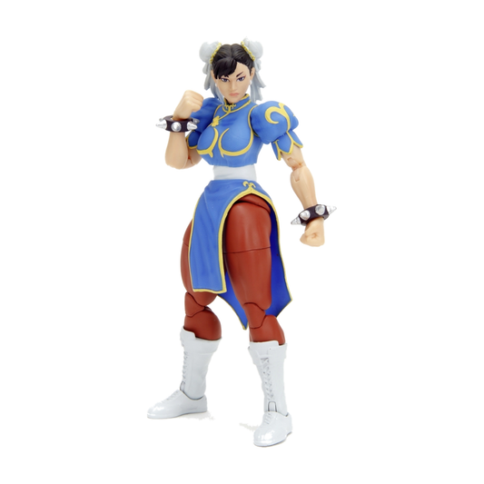 Chun-Li - Ultra Street Fighter II 1:12 Figure - Jada Toys - Complete unboxed product on white