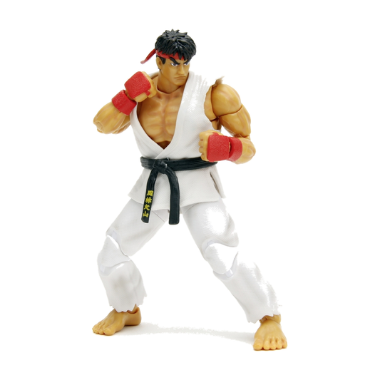 Ryu - Ultra Street Fighter II 1:12 Figure - Jada Toys - Complete unboxed product on white