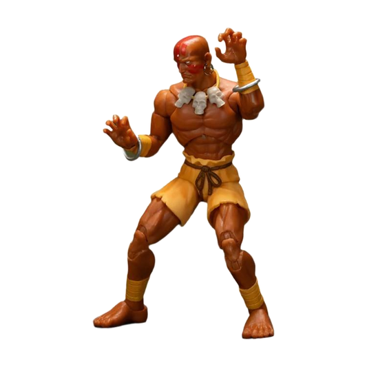 Dhalsim - Ultra Street Fighter II 1:12 Figure - Jada Toys - Complete unboxed product on white