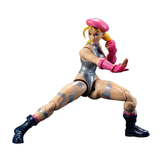 Cammy Player 2 - Ultra Street Fighter II 1:12 Figure - Jada Toys - Complete unboxed product on white