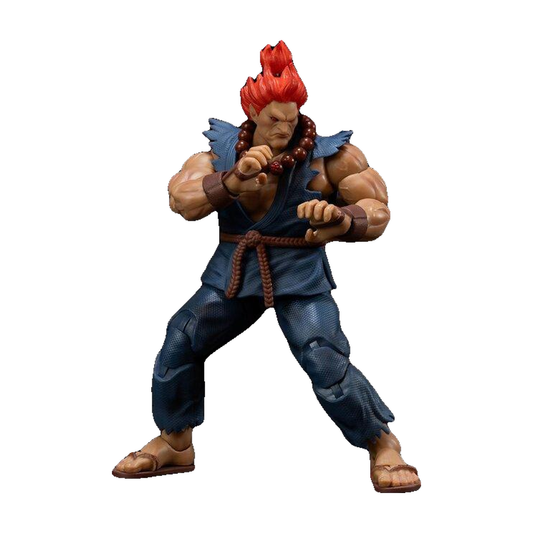 Akuma - Ultra Street Fighter II 1:12 Figure - Jada Toys - Complete unboxed product on white