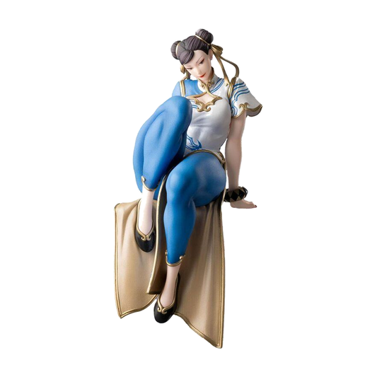 Chun-Li - Street Fighter 6 Premium Perching Figure - SEGA - Complete unboxed product on white